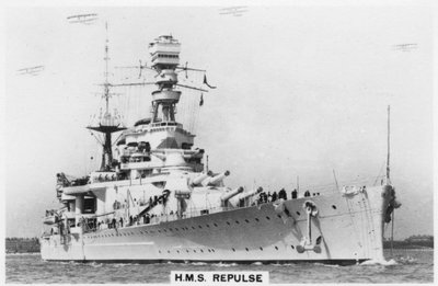 Croiseur de bataille HMS Repulse, 1937 - Unbekannt