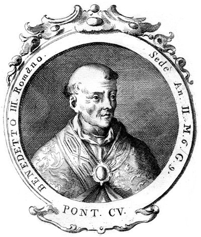 Benoît III, Pape de l