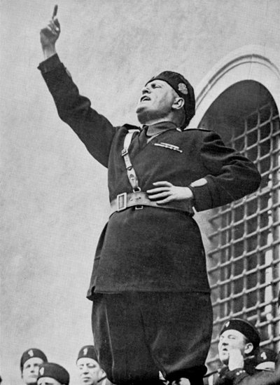 Benito Mussolini, dictateur fasciste italien, années 1930 - Unbekannt