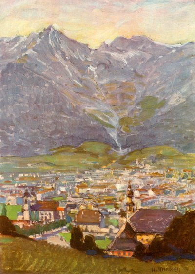 Vue de Bergisel sur Innsbruck, c1929 - Unbekannt
