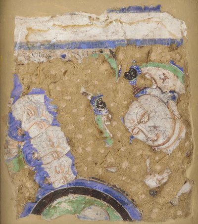 Bodhisattvas et moines, de la grotte 224, 4ème-6ème siècle - Unbekannt