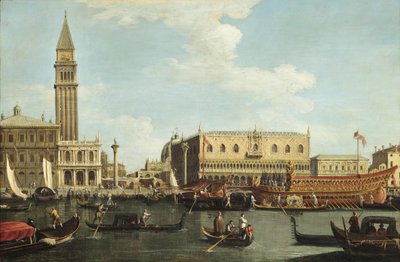 Bucintoro à la Mole à Venise le jour de la Résurrection - Unbekannt