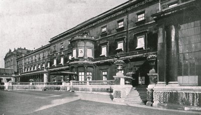 Buckingham Palace... montrant la pièce où le roi est mort, 1910 - Unbekannt
