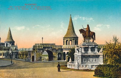Budapest - Statue de Saint Étienne, vers 1900 - Unbekannt