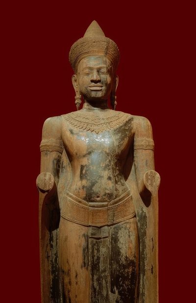 Buddha, art khmer, période post-Angkor, 16e siècle - Unbekannt