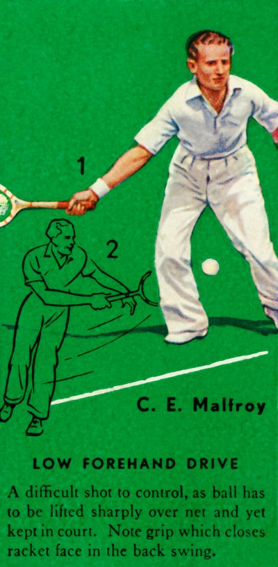 C. E. Malfroy - Coup droit bas - Unbekannt
