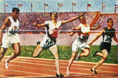 Le sprinteur canadien Percy Williams, 1928 - Unbekannt