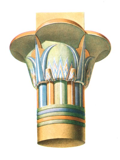 Chapiteau de Philae, Égypte, 1928 - Unbekannt
