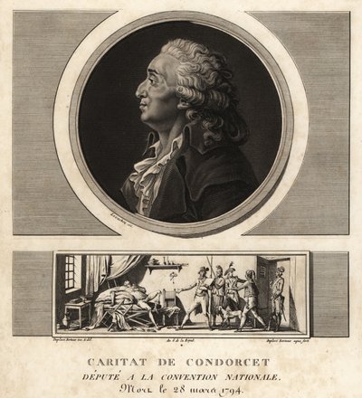 Caritat de Condorcet (1743-1794), philosophe et mathématicien français - Unbekannt