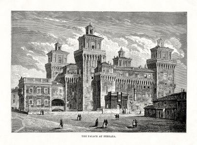Castello Estense, Ferrare, Italie, 1879 - Unbekannt