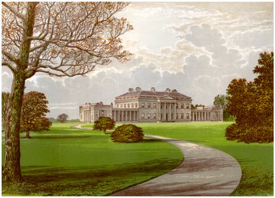 Château Coole, Enniskillen, Comté de Fermanagh, résidence du Comte de Belmore, vers 1880 - Unbekannt