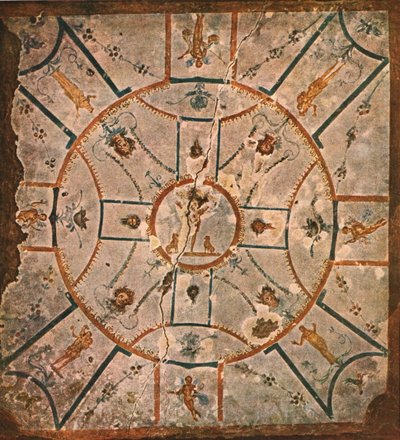 Plafond de la chambre de l