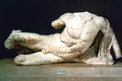 Cephisus ou Illisus du fronton ouest du Parthénon, 447-432 av. J.-C. - Unbekannt