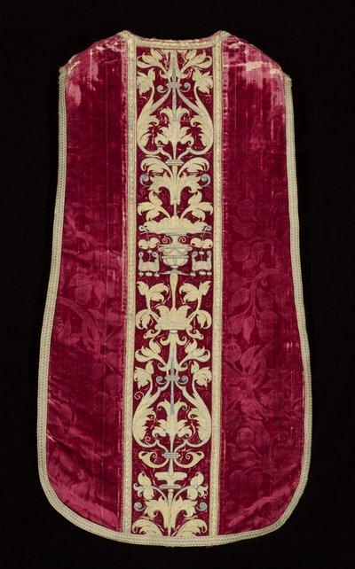 Chasuble, fin des années 1600 - Unbekannt
