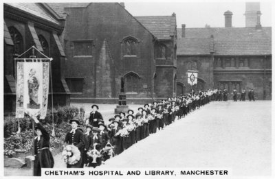 Hôpital et bibliothèque de Chethams, Manchester, 1937 - Unbekannt