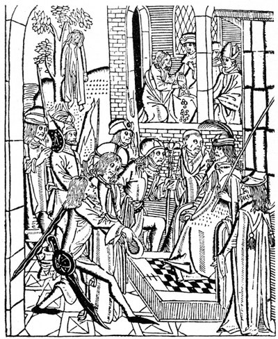 Le Christ devant Pilate, 1488 - Unbekannt