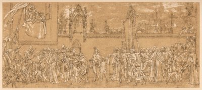 La Madone célébrée de Cimabue est portée en procession - Unbekannt