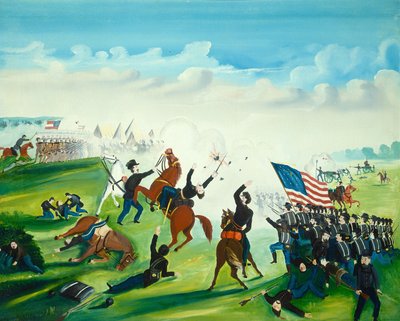 Bataille de la guerre civile - Unbekannt