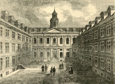 Collège des Médecins, Warwick Lane. Intérieur du Quadrilatère, vers 1872 - Unbekannt