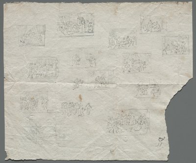 Croquis de composition d