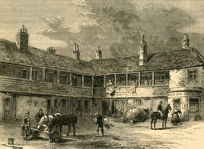 Cour de la Rose et de la Couronne, 1820, vers 1876 - Unbekannt