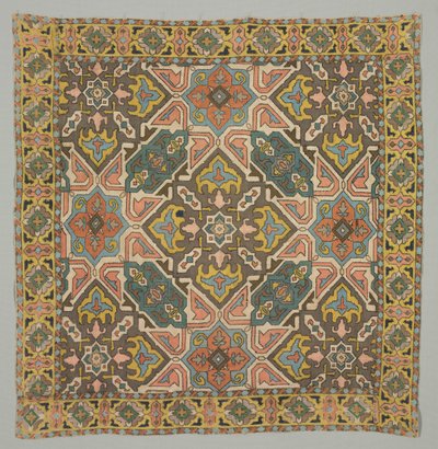 Couverture avec motif géométrique, 1800s - Unbekannt