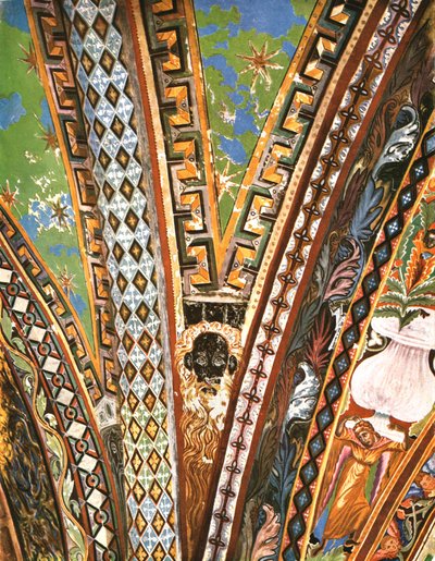 Décoration dans la Basilique de Saint François, Assise, Italie, 1928 - Unbekannt