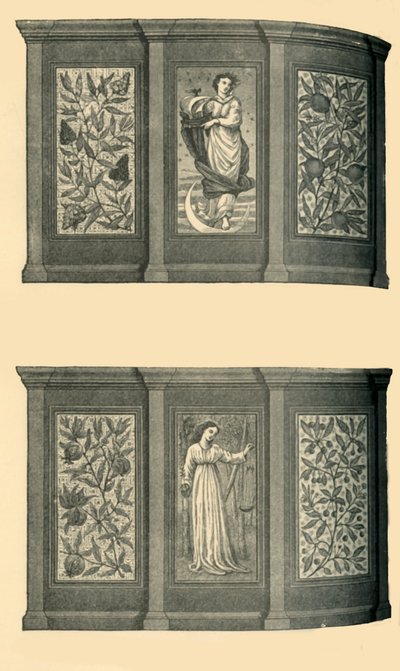 Décorations de la salle à manger ouest, musée de South Kensington, vers 1865, 1881 - Unbekannt