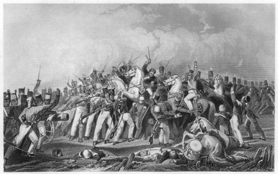 Défaite des mutins de Sealkote par la colonne du général Nicholson, 1857, c1860 - Unbekannt
