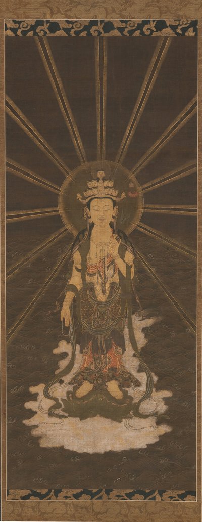 Descente de Kannon à onze têtes, milieu-fin du 16ème siècle - Unbekannt