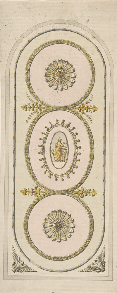 Conception pour un panneau, 1748-92 - Unbekannt