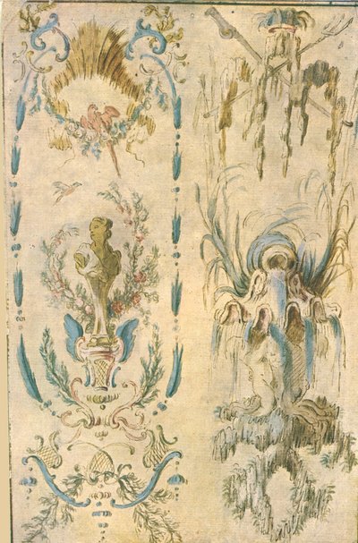 Projet de décoration murale, France, 1928 - Unbekannt