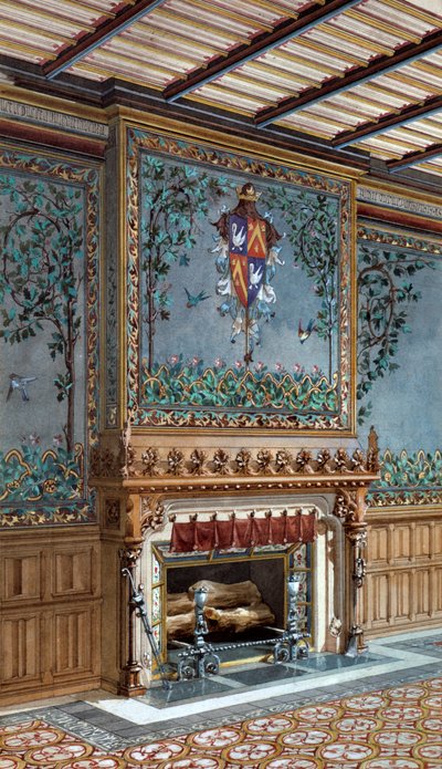 Conception pour un intérieur, 1868 - Unbekannt