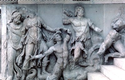 Détail de la grande frise de l