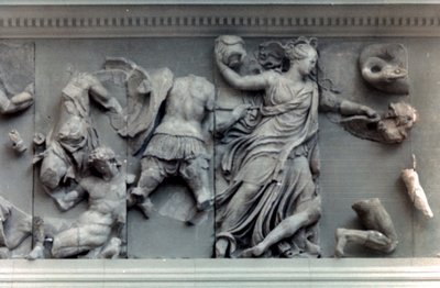 Détail de la grande frise de l