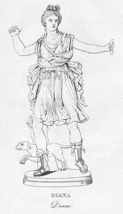 Diane, vers 1850 - Unbekannt