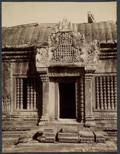 Porte à travers une enceinte intérieure, Angkor Wat, Cambodge - Unbekannt
