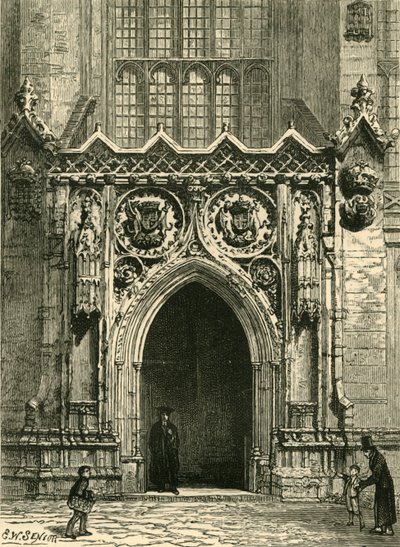 Porte de la chapelle du King