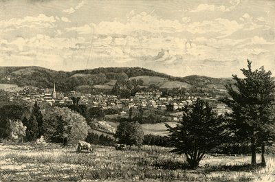 Dorking, depuis la route vers les Denbies, 1898 - Unbekannt