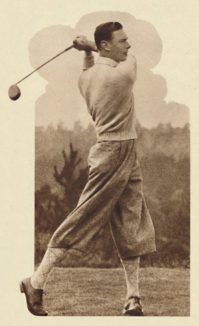 Drive - jouant pour les Généraux dans un match contre les Amiraux, vers 1926-1937 - Unbekannt