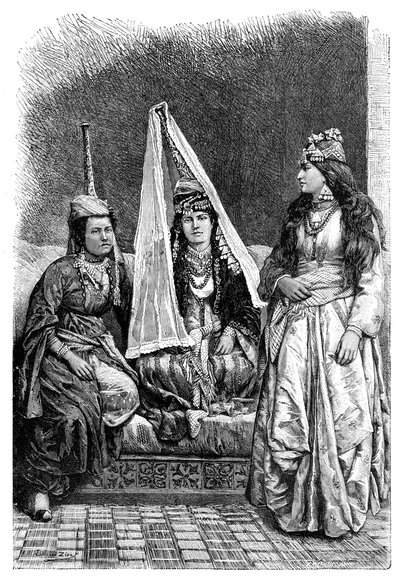 Princesse Druze et Dame du Liban, 1895 - Unbekannt