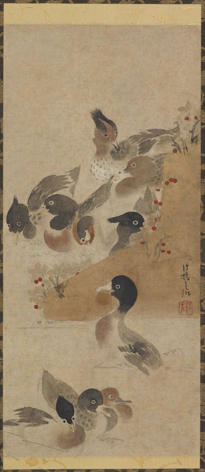 Canards, période Edo, XVIIIe siècle - Unbekannt