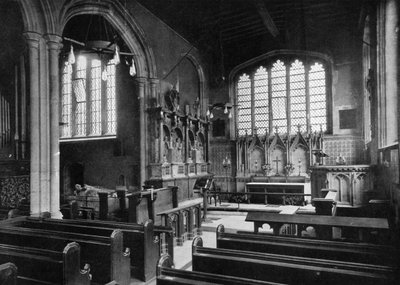 Extrémité est de la chapelle de Saint-Pierre-aux-Liens, Tour de Londres, 20e siècle - Unbekannt