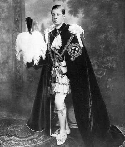 Édouard, prince de Galles en chevalier de la Jarretière, début du 20ème siècle - Unbekannt