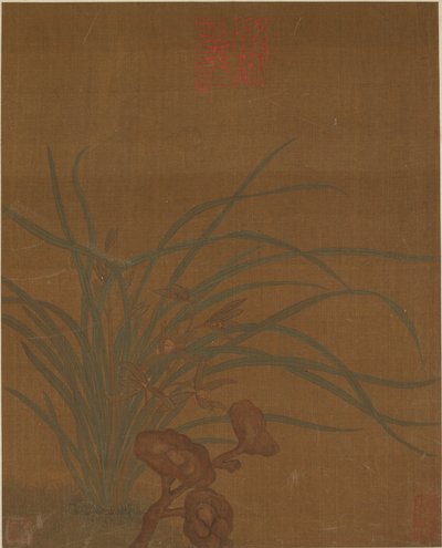 Huit motifs de fleurs, Peut-être dynastie Ming, 1368-1644 - Unbekannt