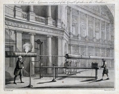 Expériences électrostatiques Une expérience avec des paratonnerres - Unbekannt