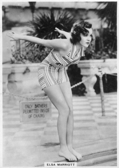 Elsa Marriott, actrice, 1938 - Unbekannt
