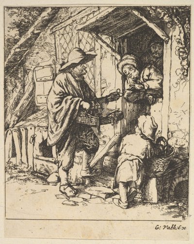 Marchand de lunettes, 1610-85 - Unbekannt