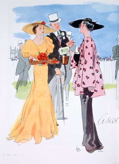 Illustration de mode, 1935 - Unbekannt