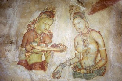 Fresque/Dames de Sigiriya/Sri Lanka - Unbekannt